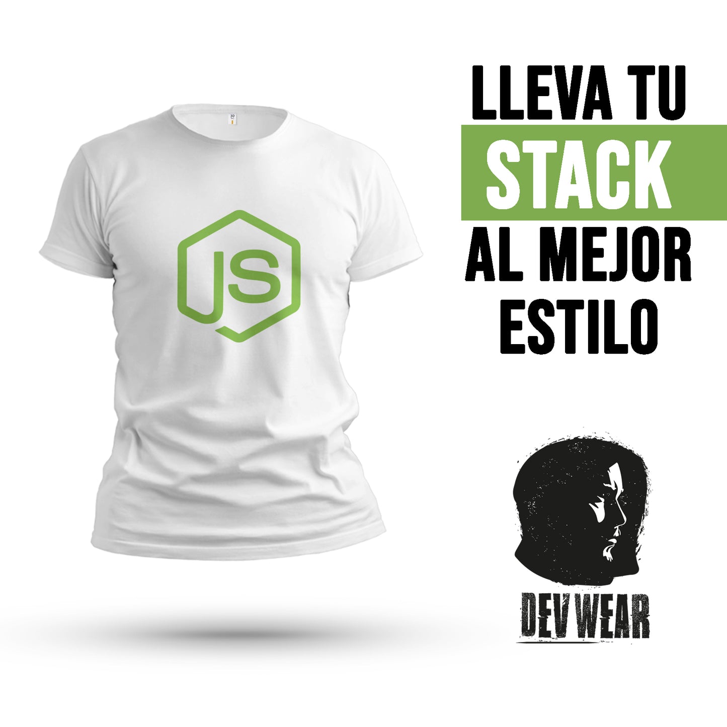 CAMISETA LOGO CENT DEVELOPER NODEJS