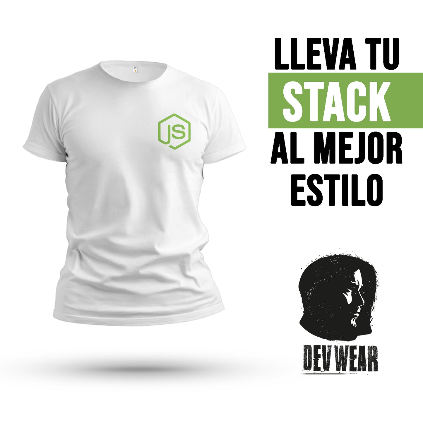CAMISETA LOGO LAT DEVELOPER NODEJS