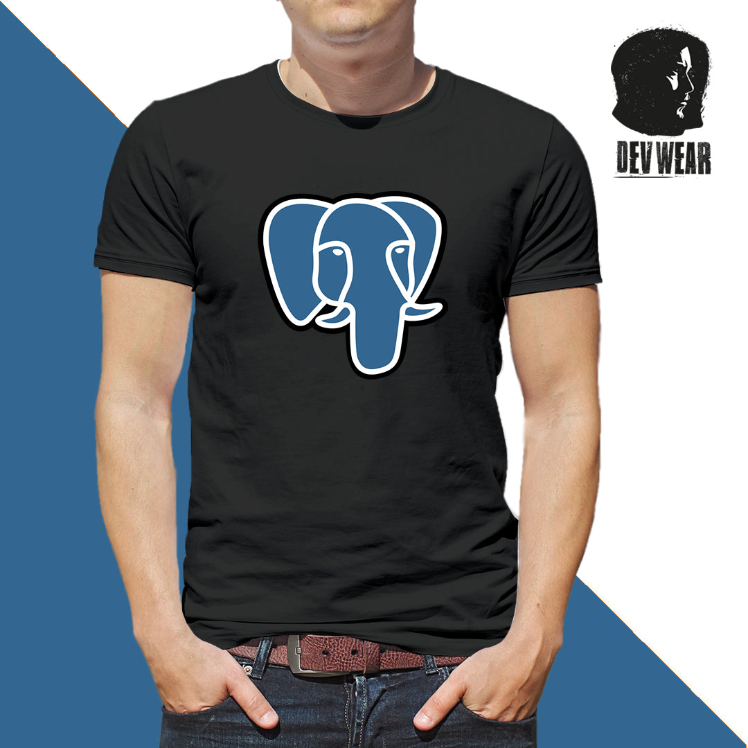 CAMISETA LOGO CENT DEVELOPER PHP ELEPHANT