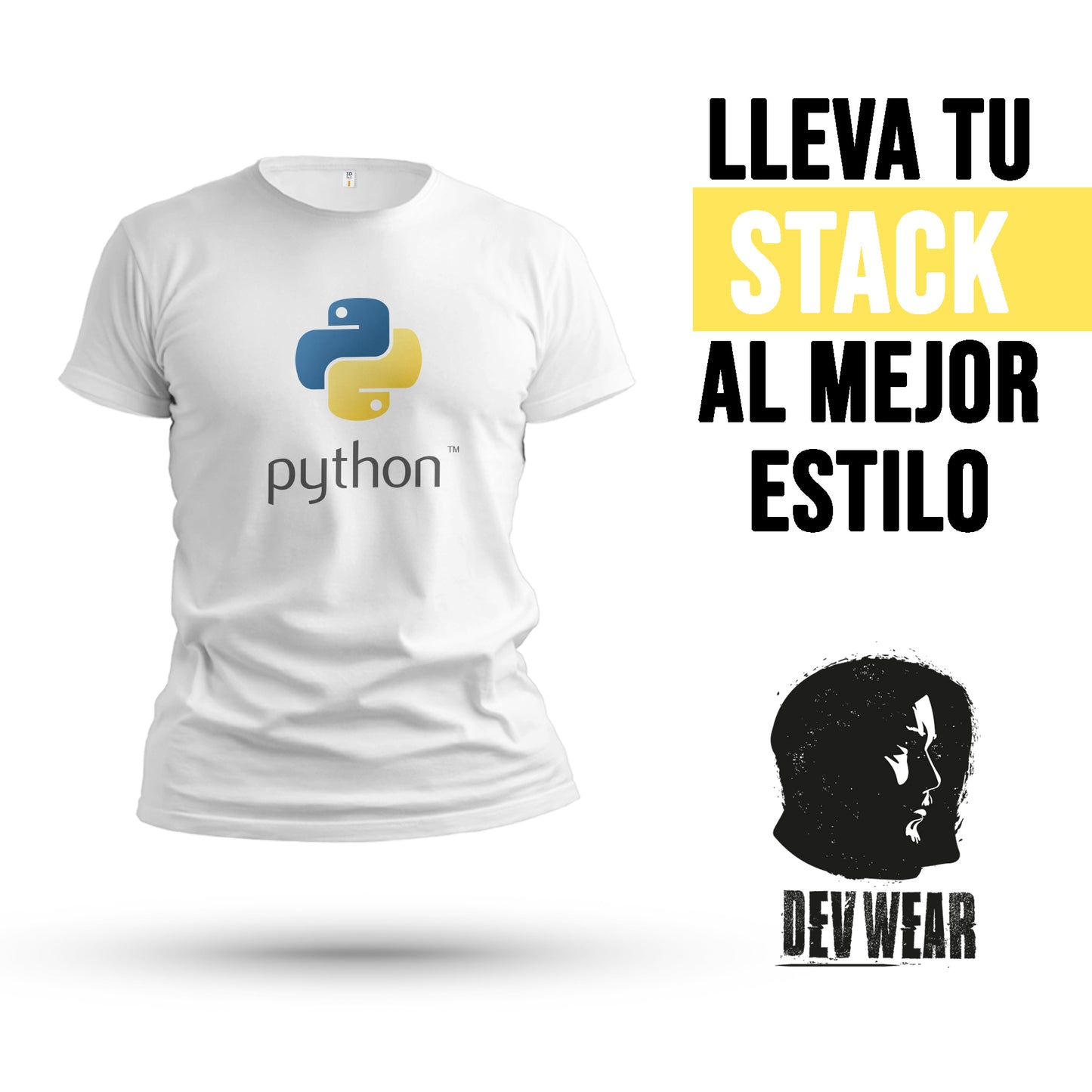 CAMISETA LOGO CENT DEVELOPER PYTHON