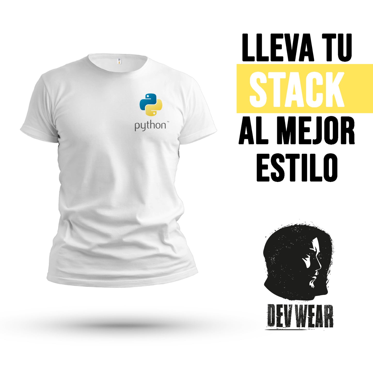 CAMISETA LOGO LAT DEVELOPER PYTHON
