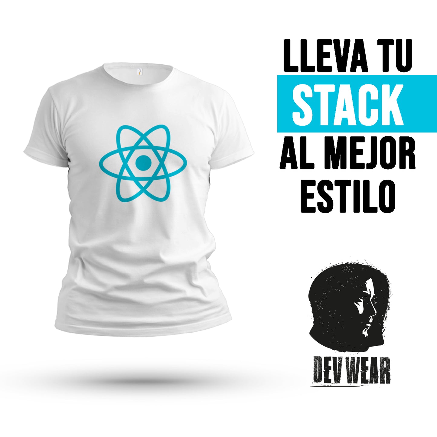CAMISETA LOGO CENT DEVELOPER REACT