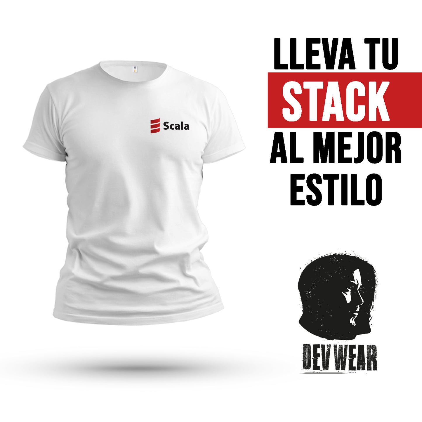 CAMISETA LOGO LAT DEVELOPER SCALA