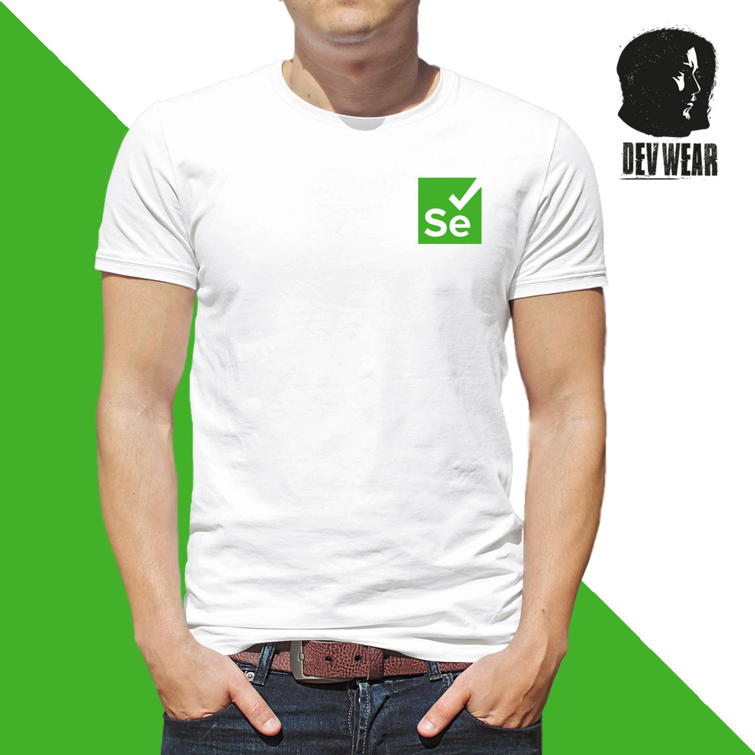 CAMISETA LOGO LAT DEVELOPER SELENIUM