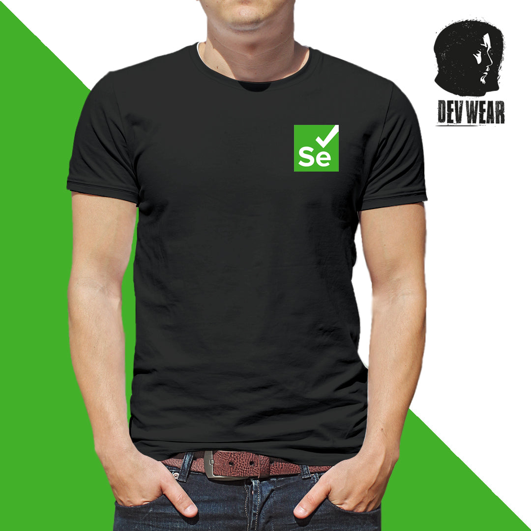 CAMISETA LOGO LAT DEVELOPER SELENIUM