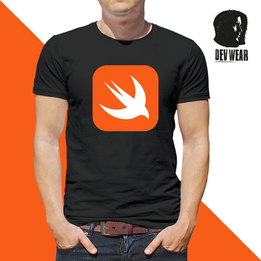 CAMISETA LOGO CENT DEVELOPER SWIFT ORIGINAL