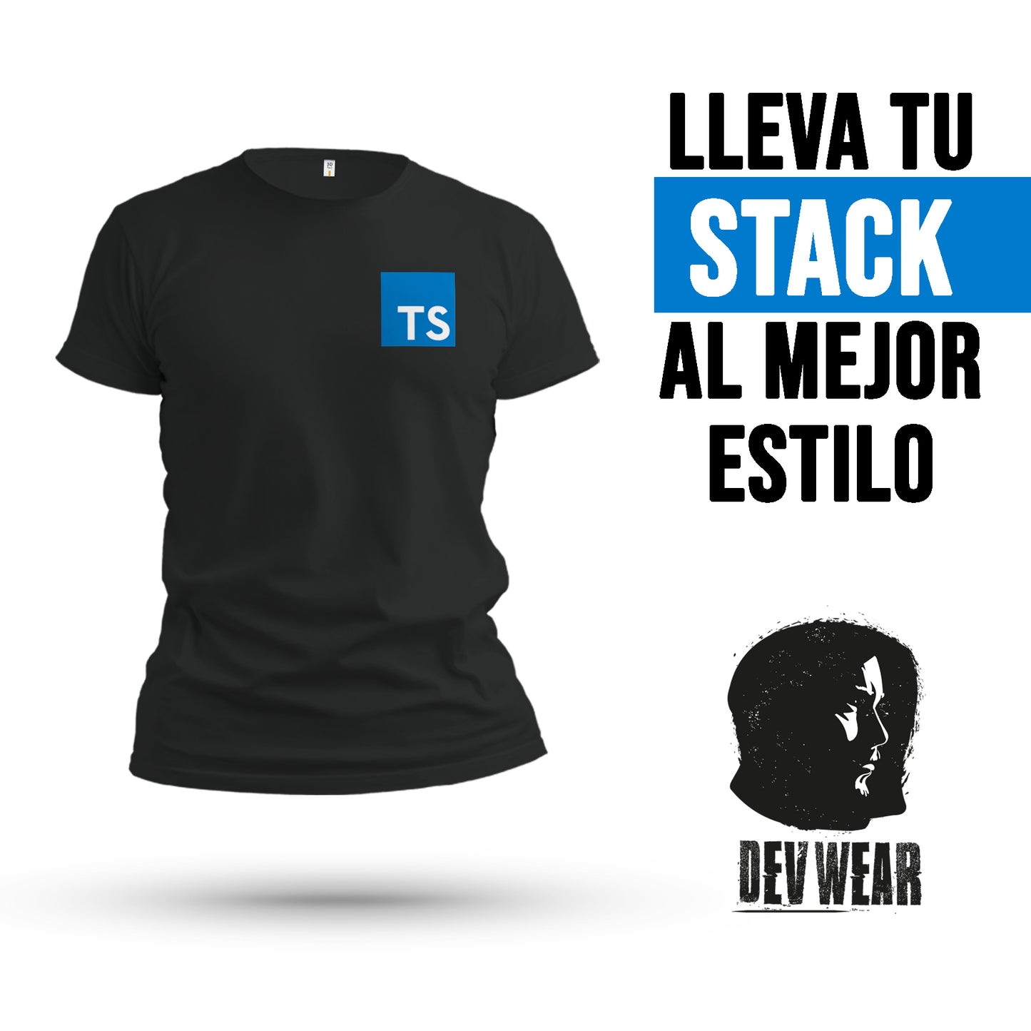 CAMISETA LOGO LAT DEVELOPER TYPESCRIPT