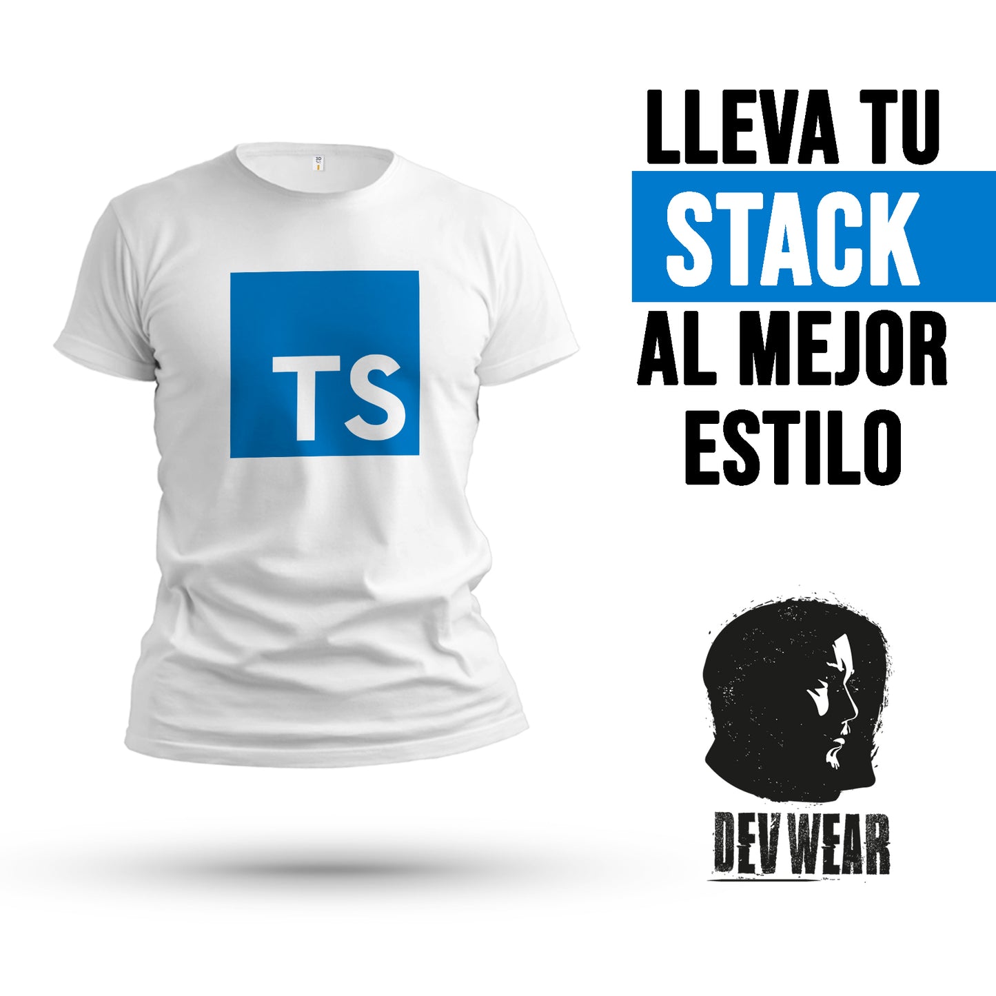 CAMISETA LOGO CENT DEVELOPER TYPESCRIPT