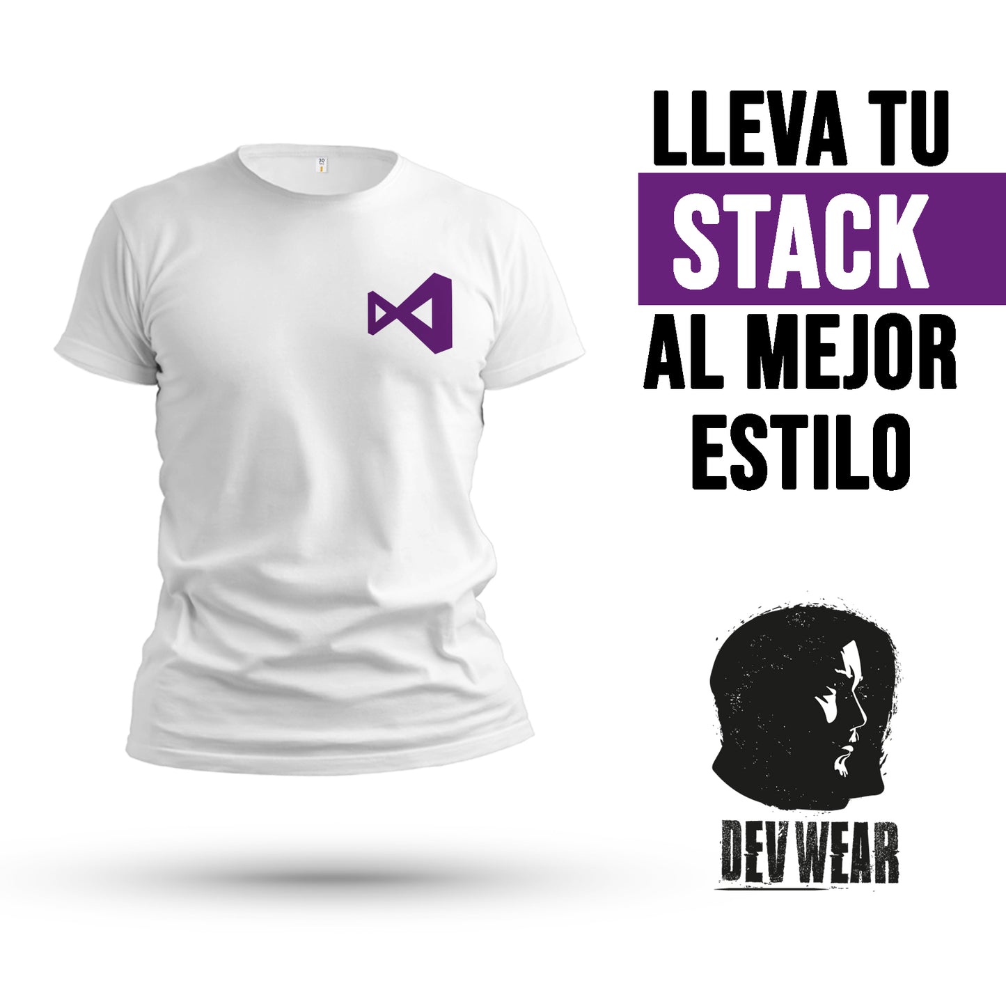 CAMISETA LOGO LAT DEVELOPER VISUAL