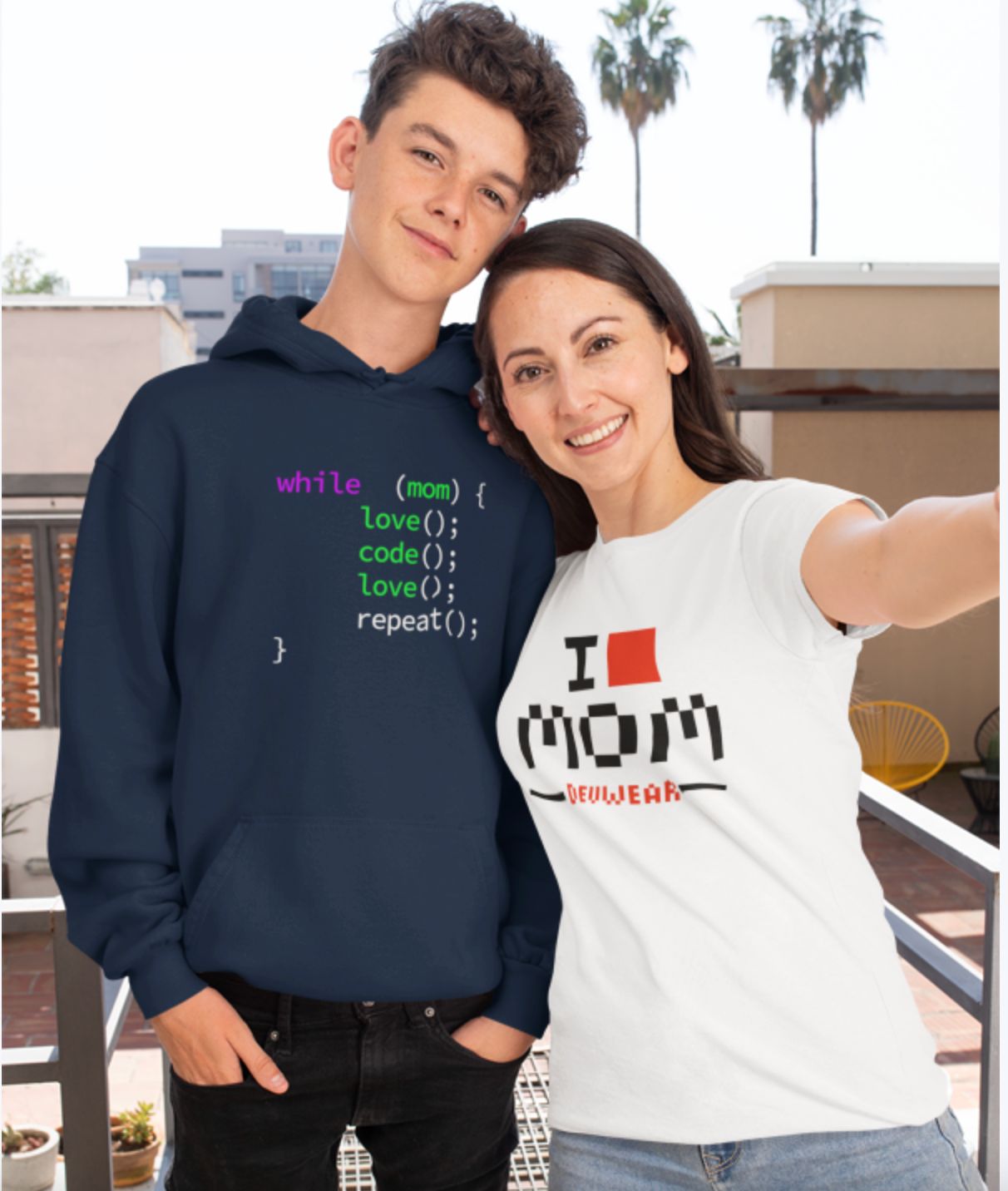 Hoodie MOM CODE