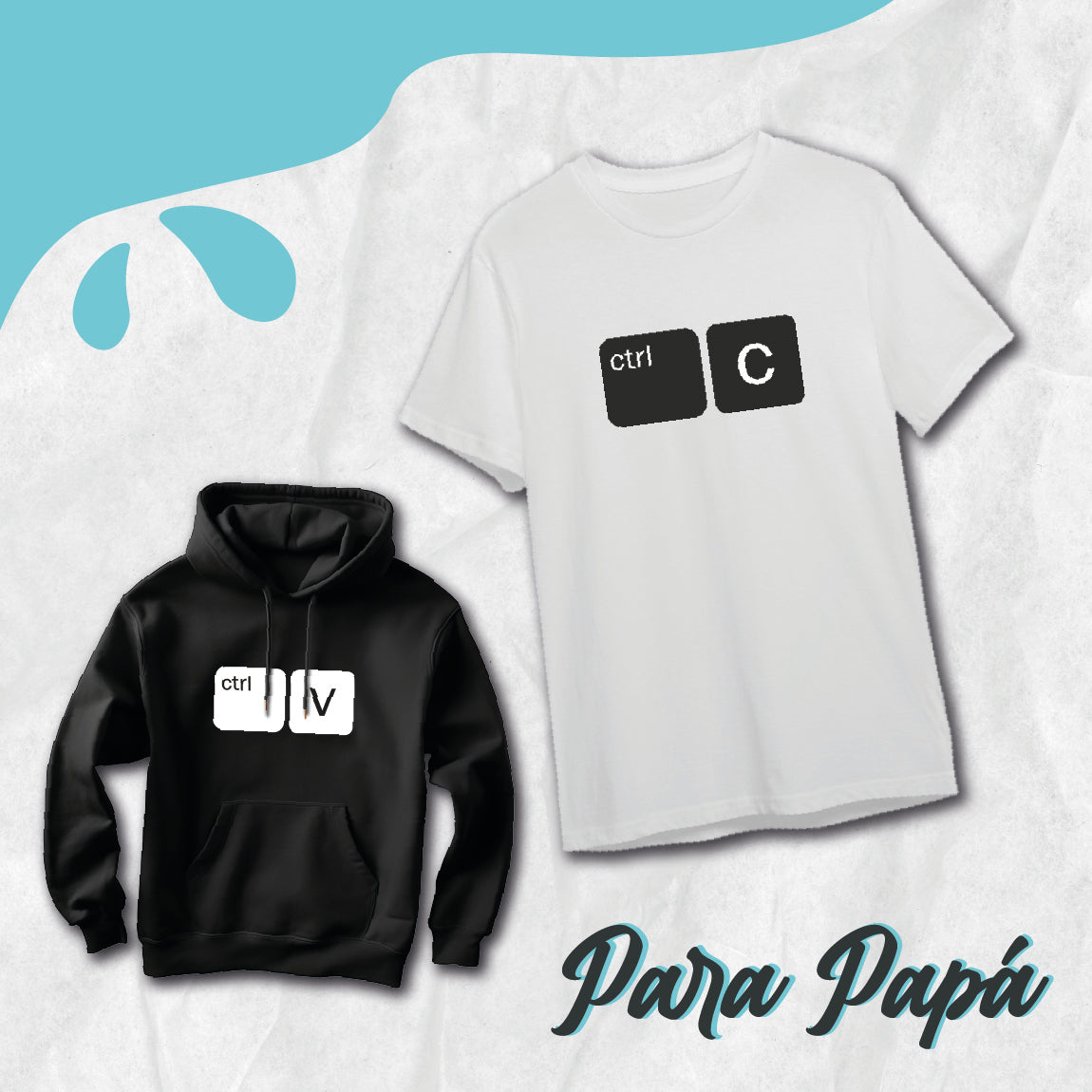 PARA PAPÁ! COMBO HOODIE + CAMISETA