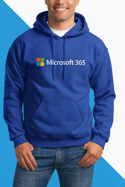 BUZO LOGO CENT DEVELOPER MICROSOFT 365 COLOR AZUL