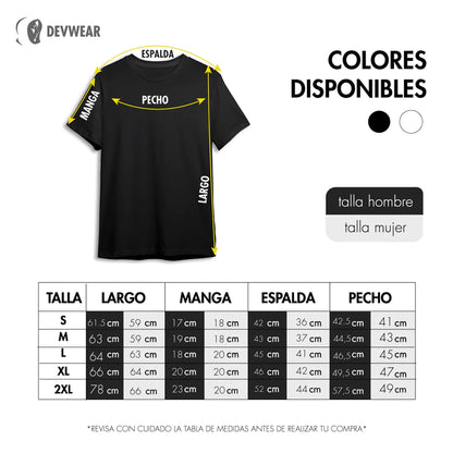 CAMISETA REY DEL CÓDIGO