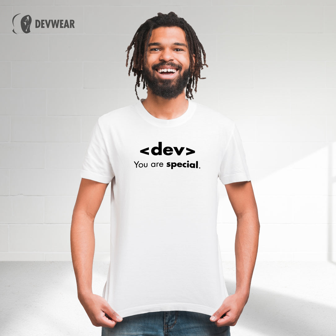 CAMISETA YOU ARE SPECIAL – DevWearOficial