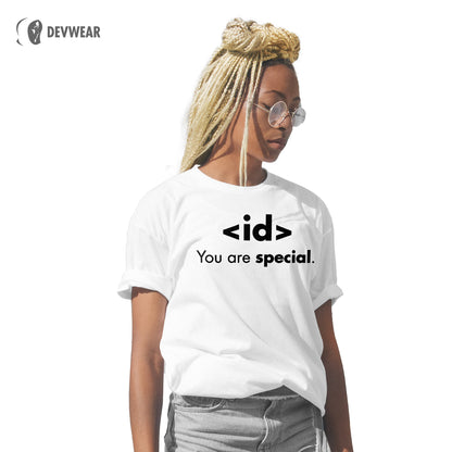 CAMISETA ID SPECIAL CODE DEVELOPER GEEK