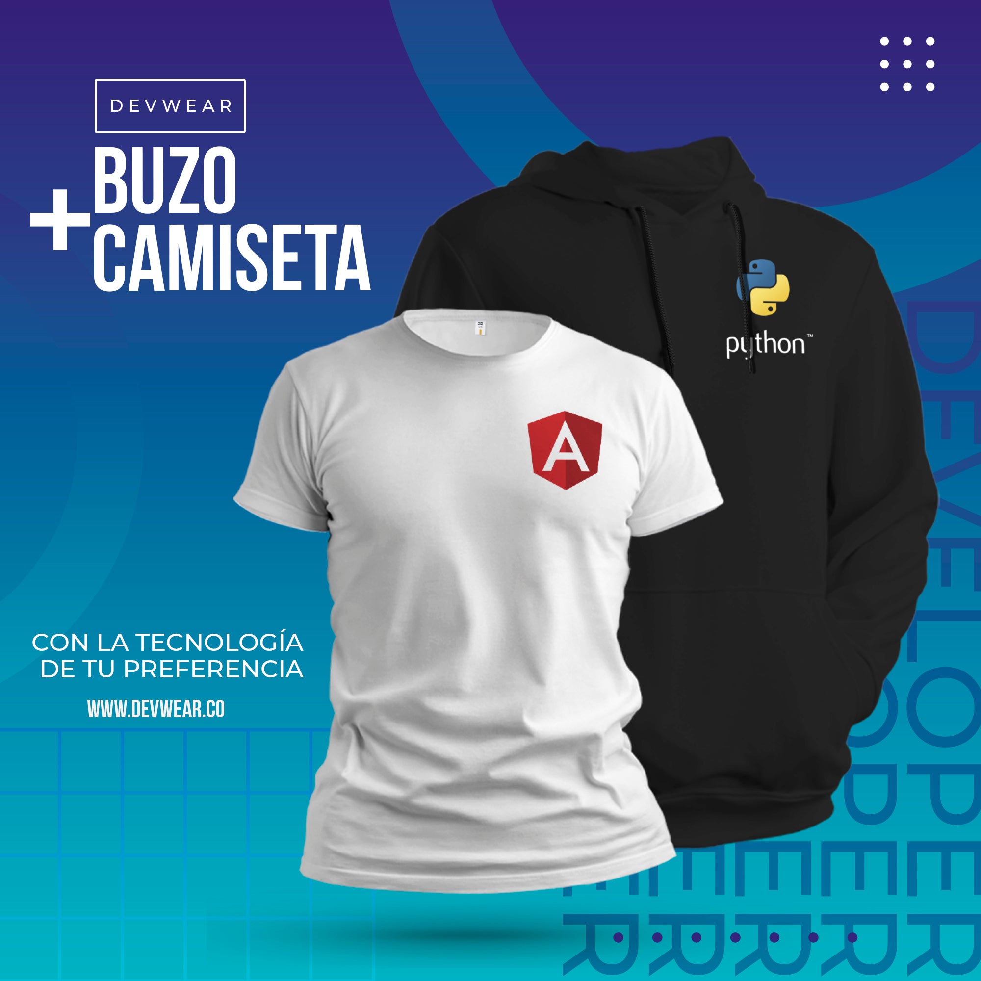 PROMO FULL STACK DEVELOPER LOGO LAT – DevWearOficial